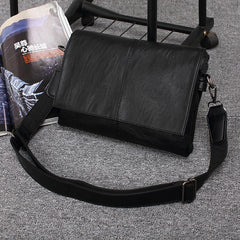 Leather Men Classical Messenger Bags Casual Business Shoulder Handbags for man