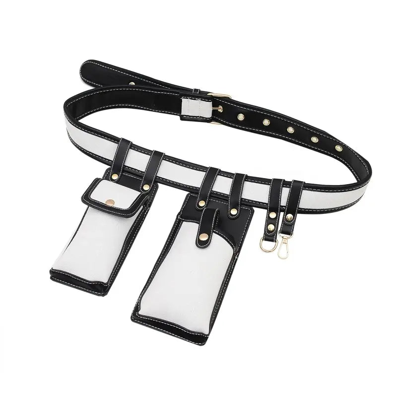 Women Leather Waist Pack Crossbody Bag Phone Pouch Chest Bags