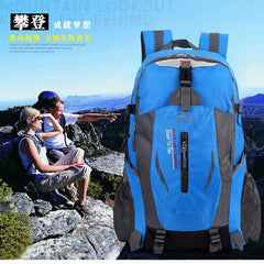 Waterproof Travel Backpack Men Climbing Hiking Outdoor Sport School Bag