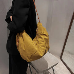 Nylon Shoulder Bag Dumpling Tote Female Crossbody High Capacity Handbag