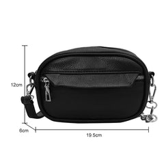 Women's Chain Crossbody Bag, Thick Flap Handbag, Fanny Pack Tote Purse
