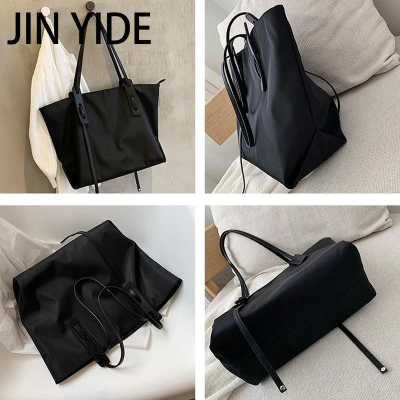 Oxford Cloth Shoulder Bag For Women Large Capacity Travel Tote Bag