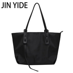 Oxford Cloth Shoulder Bag For Women Large Capacity Travel Tote Bag