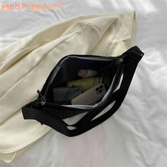 Quilted Women Crossbody Bag Autumn Winter Messenger Bag Nylon Casual Portable
