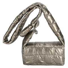 Quilted Women Messenger Bag Soft Solid Casual Flap Nylon Autumn Winter