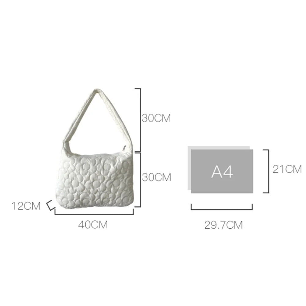 Quilted Women Tote Handbag Shoulder Bags Large Capacity Messenger Bags Lady Bags