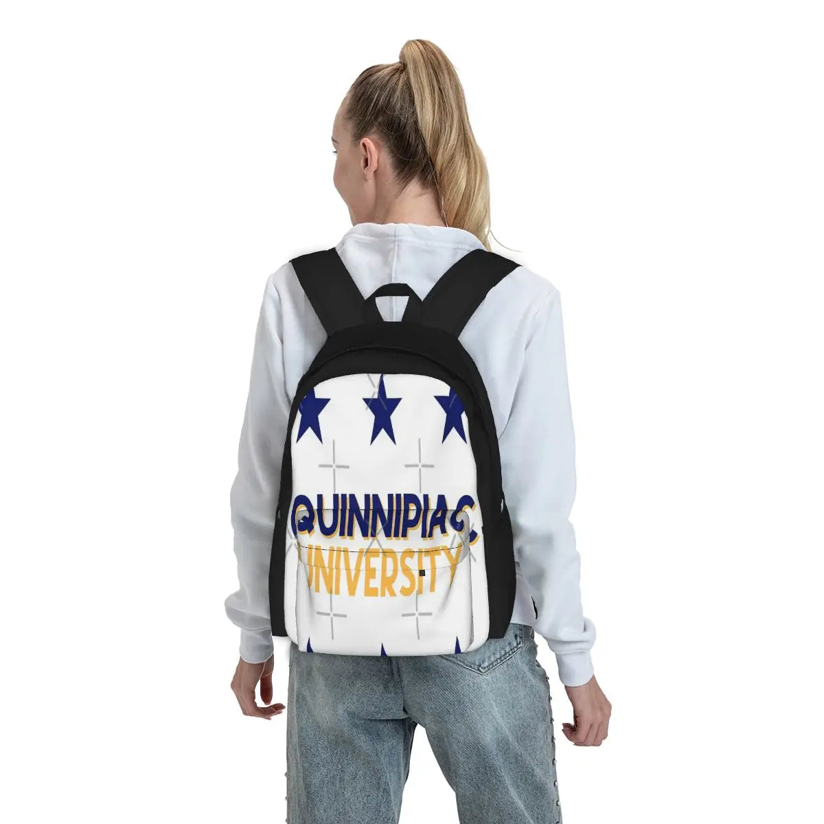 Quinnipiac University Backpacks - Men's & Women's Recycled Waterproof Bags