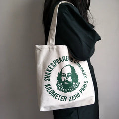Canvas Letter Women's Shoulder Bag Handbag