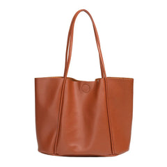 Soft Leather Mother Tote Bag Women's Handbag