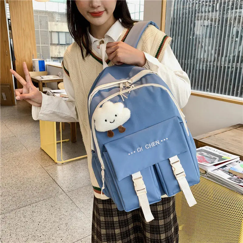 Girls School Bag Large Capacity Backpack for Students
