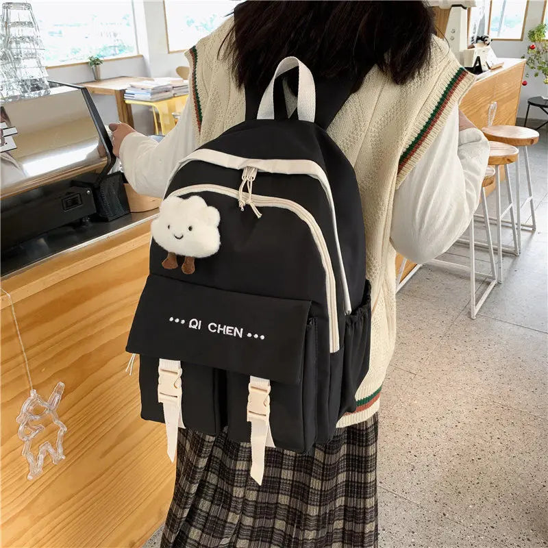 Girls School Bag Large Capacity Backpack for Students