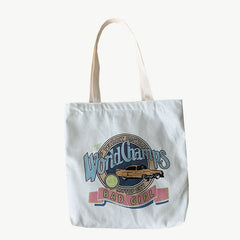 Large Capacity Canvas Tote Bag for Students