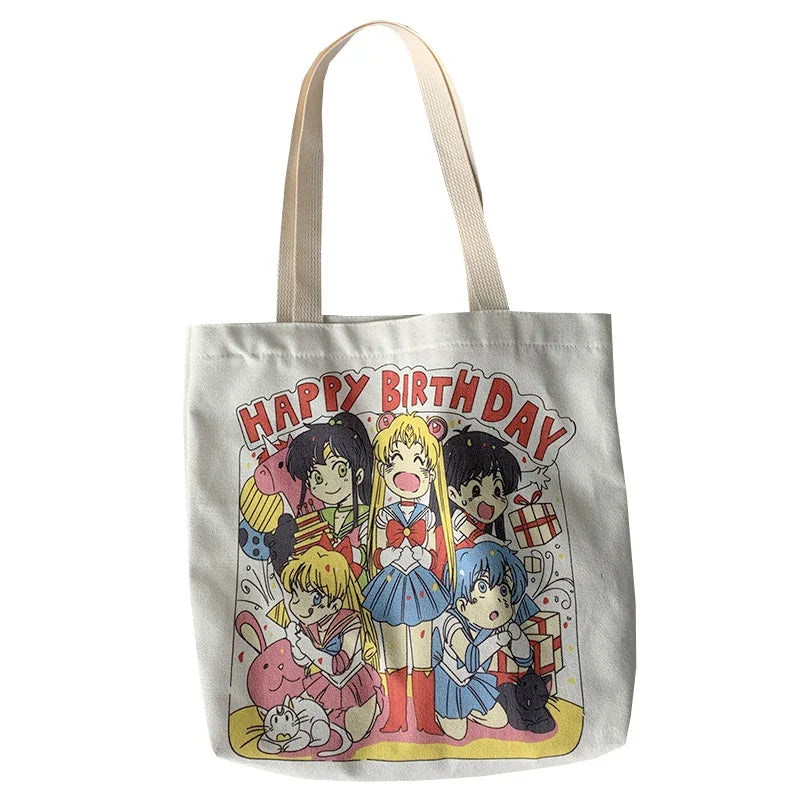 Japanese Cartoon Shoulder Bag for Women