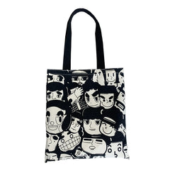 Large Canvas Shoulder Bag for Students