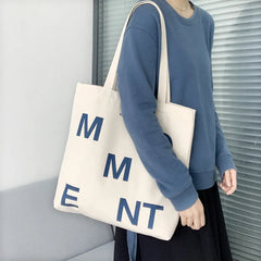 Canvas Shoulder Bag for Women, Large Capacity