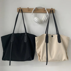 Nylon Women's Shoulder Bag Large Capacity Handbag Casual Tote Bag