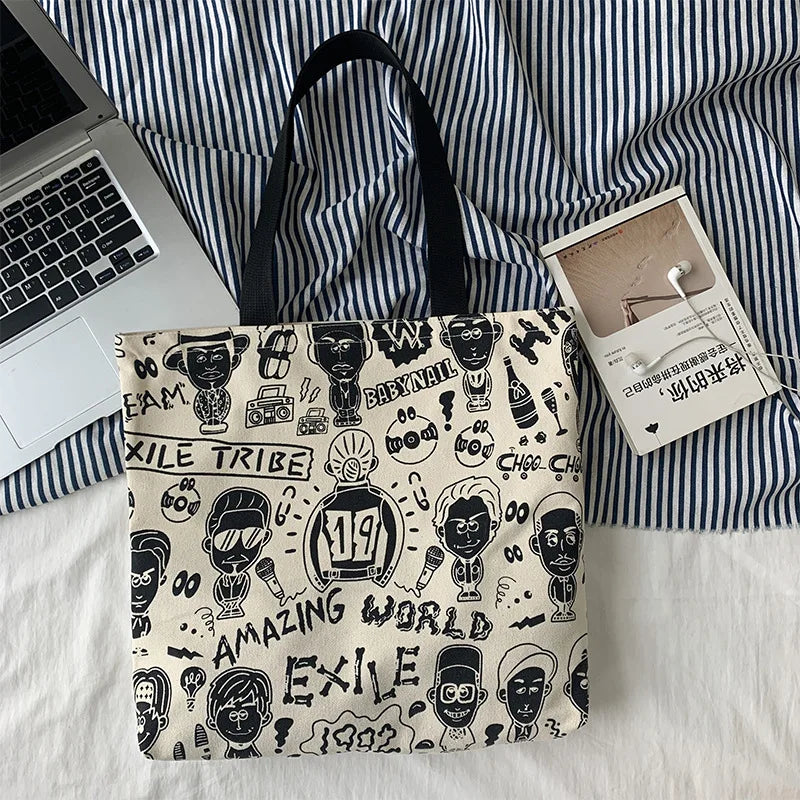 Harajuku Ulzzang Large Capacity Shoulder Bag