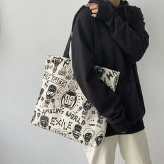 Harajuku Ulzzang Large Capacity Shoulder Bag