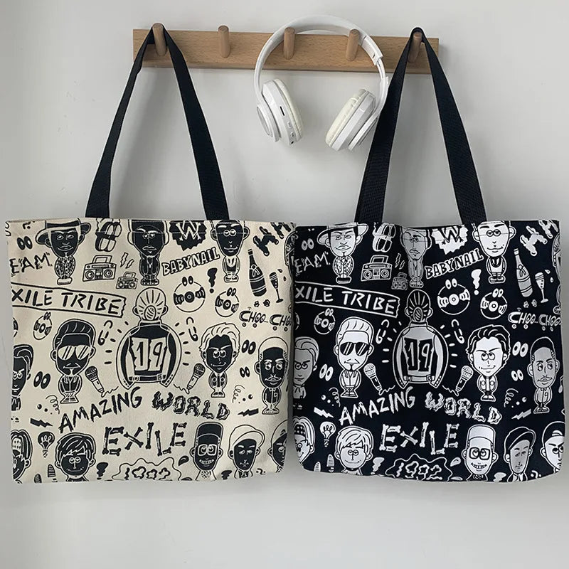 Harajuku Ulzzang Large Capacity Shoulder Bag