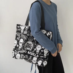 Harajuku Ulzzang Large Capacity Shoulder Bag