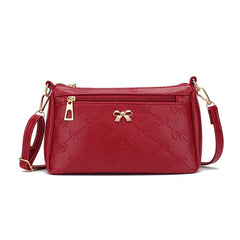 Vintage Leather Clutch Purse Small Shoulder Bag