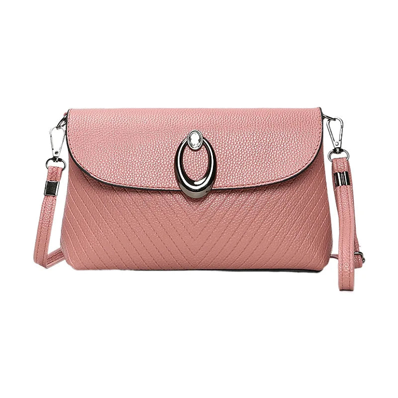 Women's Large Capacity Shoulder Bag Top-Handle Leather Handbag
