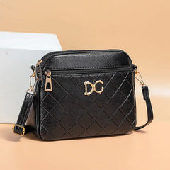 Women's Leather Crossbody Handbag Messenger Sac Ladies Purses