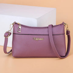 Vintage Leather Shoulder Bag Women's Hand Purse