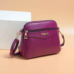Women's Soft Leather Crossbody Bag Large Purse