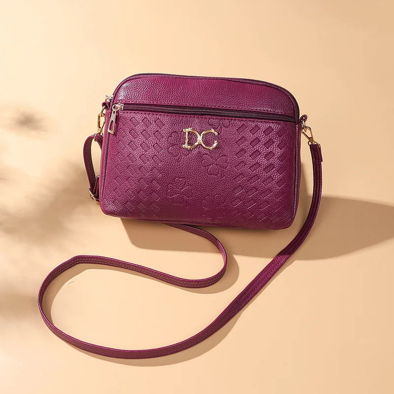 R030 Shoulder Diagonal Bag High-grade Soft Leather Bag