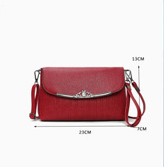 R031 Leather Hobos Handbags for Women Girls Underarm Bags