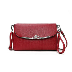 R031 Leather Hobos Handbags for Women Girls Underarm Bags