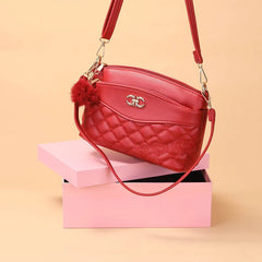 Women's Leather Shoulder Bag Large Capacity Handbag