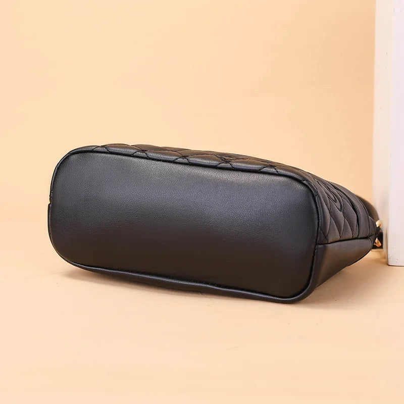 Women's Leather Shoulder Bag Large Capacity Handbag