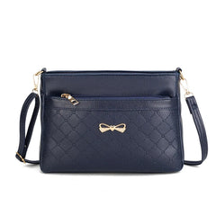 Soft Leather Shoulder Bag for Women Simple Ladies Purse