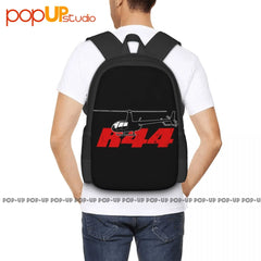 R44 Helicopter Pilot Backpack Large Capacity Softback 3D Printing