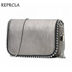 Small Shoulder Bag Crossbody Messenger with Tassel