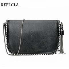 Small Shoulder Bag Crossbody Messenger with Tassel