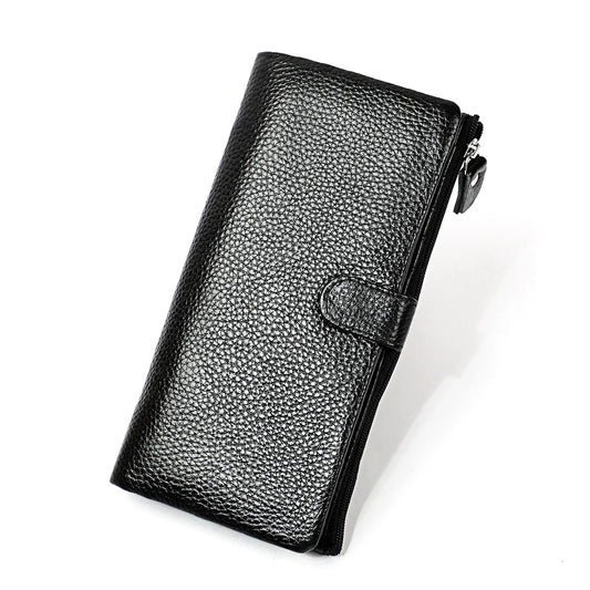 RFID Layer Cowhide Women's Wallet Leather Wallet