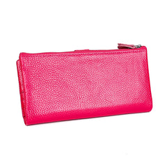 RFID Layer Cowhide Women's Wallet Leather Wallet