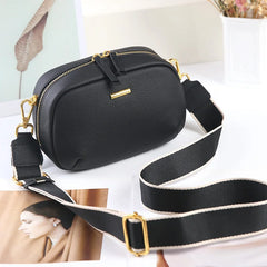 Summer Cow Leather Crossbody Bags for Women Lady Shoulder Sling Bag Small Purse