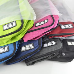 3Pcs Travel Luggage Packing Cubes Set Mesh Storage Bags Waterproof