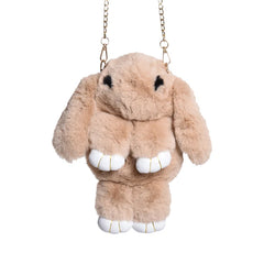 Rabbit Faux Fur Kids Handbag for Girls