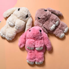 Rabbit Faux Fur Kids Handbag for Girls