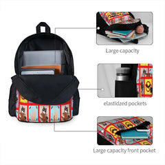 Rabies Quilt Backpacks Men's Backpacks Bags For Women Backpacks Anime Backpack