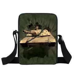 Racing Car/Tank Crossbody Bag Women Handbag Travel Shoulder Bag Teenager Tote