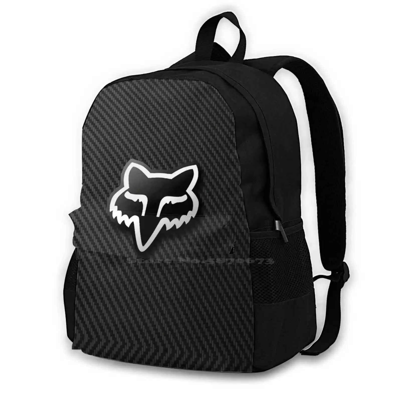 Racing Head Pattern Backpacks For Men Women Teenagers Girls Bags Syfl Feb2021