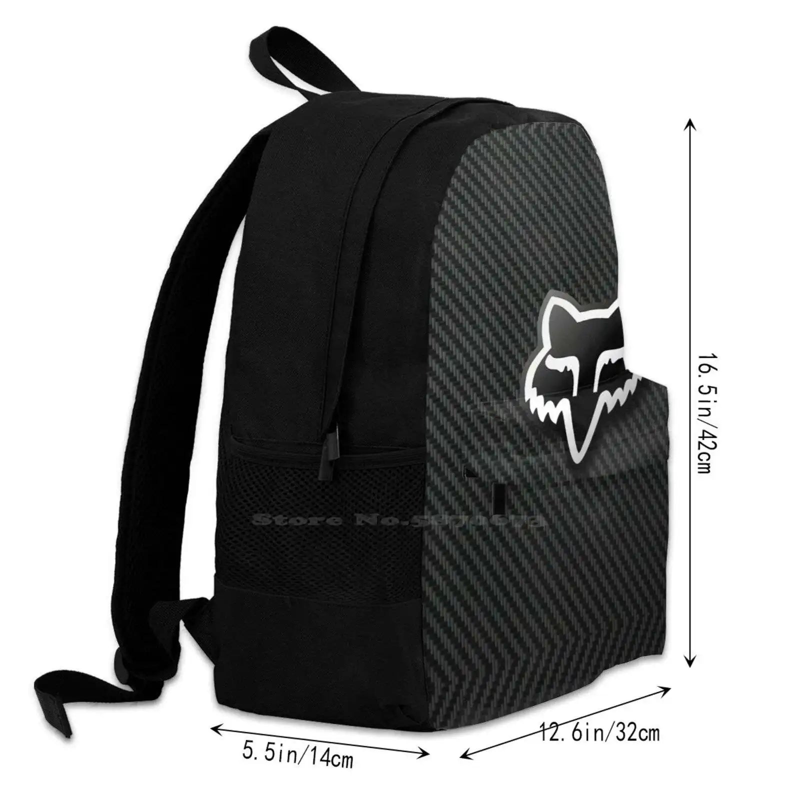 Racing Head Pattern Backpacks For Men Women Teenagers Girls Bags Syfl Feb2021