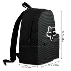 Racing Head Pattern Backpacks For Men Women Teenagers Girls Bags Syfl Feb2021