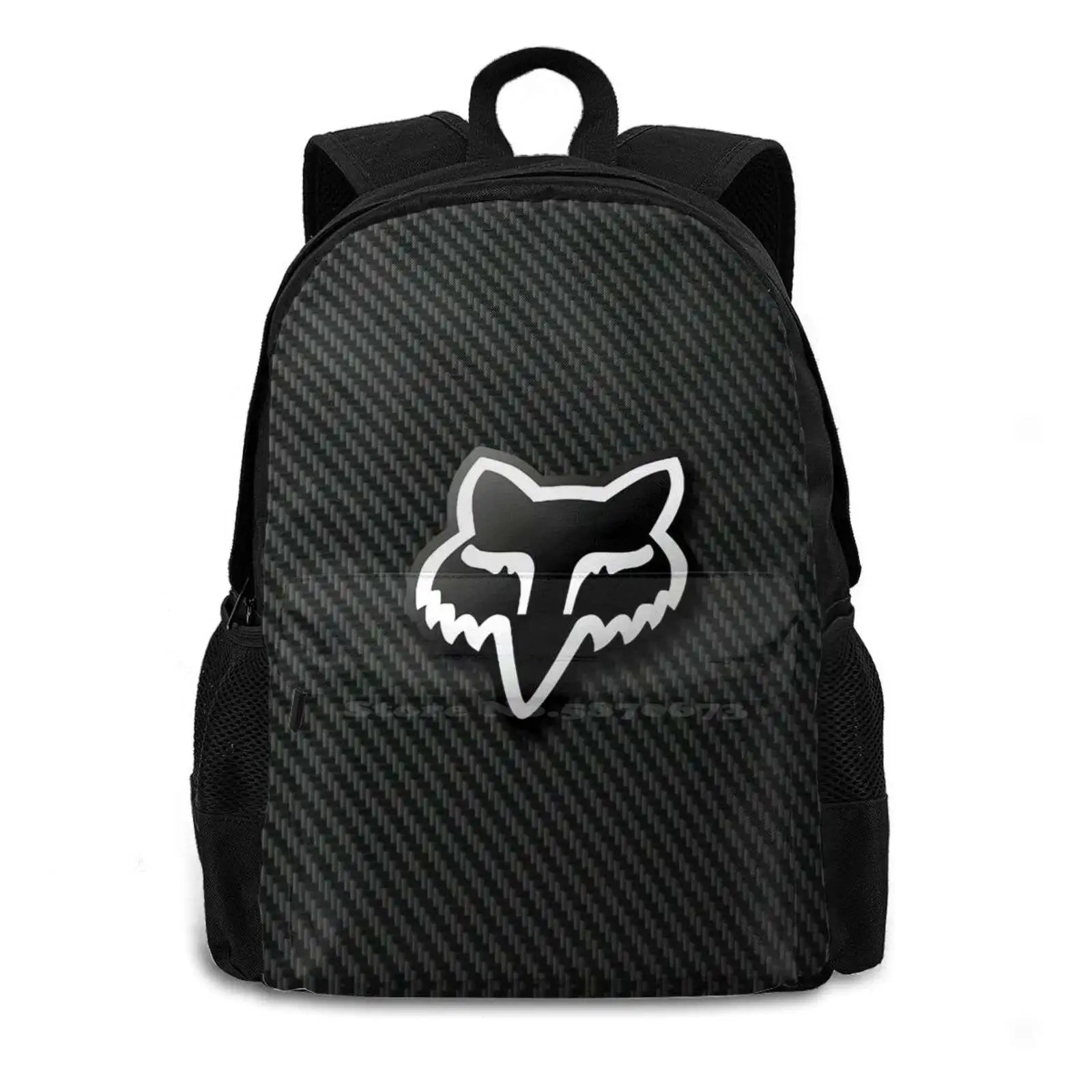 Racing Head Pattern Backpacks For Men Women Teenagers Girls Bags Syfl Feb2021